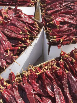 Dried chili peppers